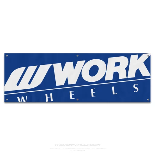 WORK Wheels Garage Workshop Banner