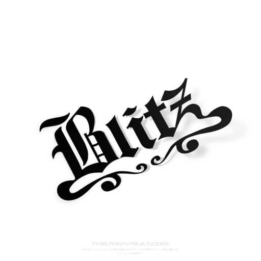 BLITZ Old Style Japan Decal Sticker