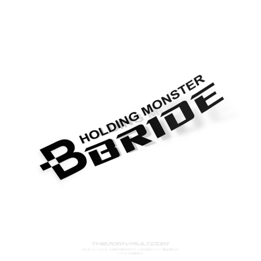 BRIDE -B Holding Monster Decal Sticker