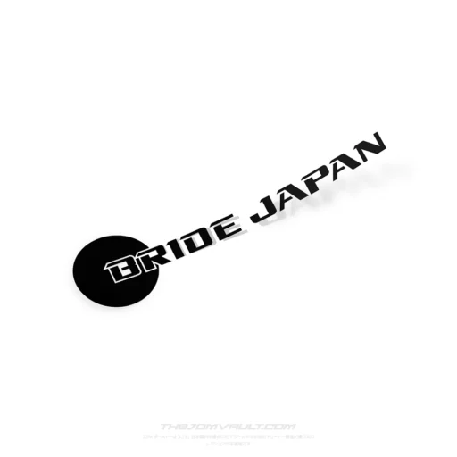 BRIDE Japan Rising Sun Decal Sticker