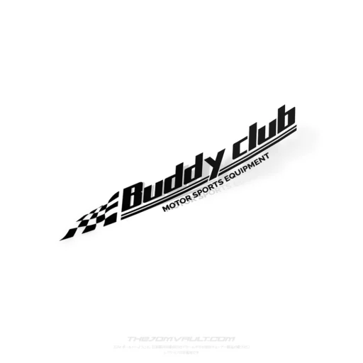 Buddy Club Decal Sticker