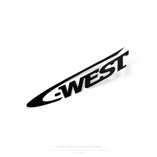 C-WEST Solid Decal Sticker
