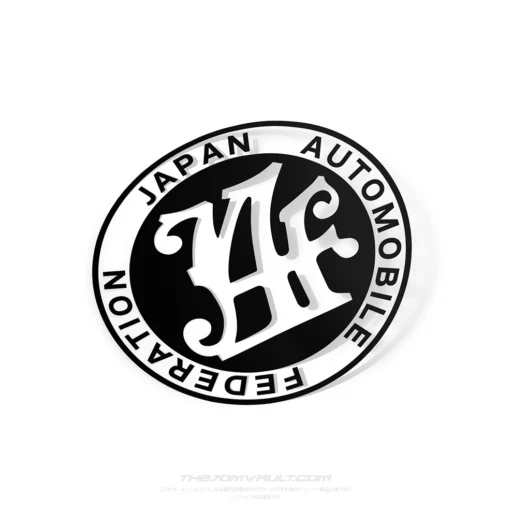 Japan Automobile Federation Decal Sticker