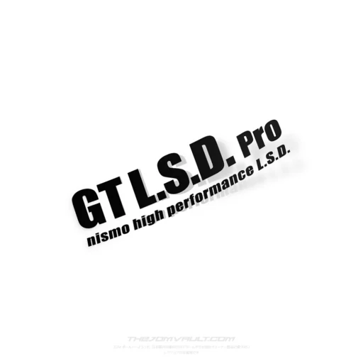 Nismo GT L.S.D. Pro Decal Sticker