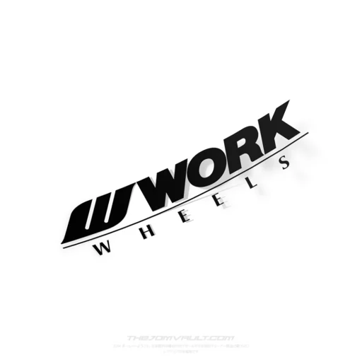 WORK Wheels Japan Decal Sticker