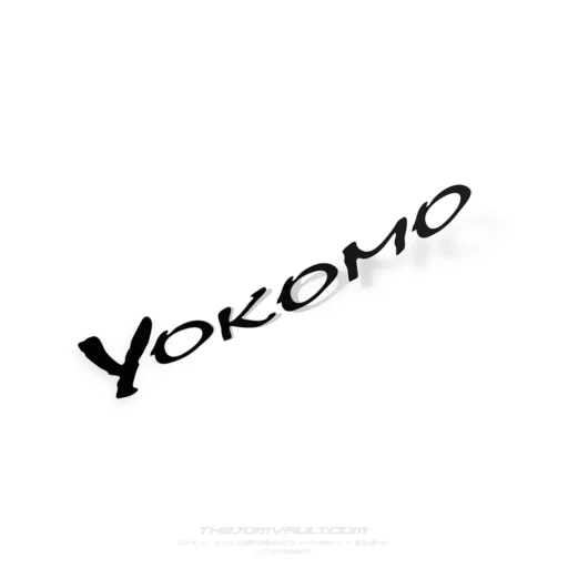 Yokomo Japan Decal Sticker
