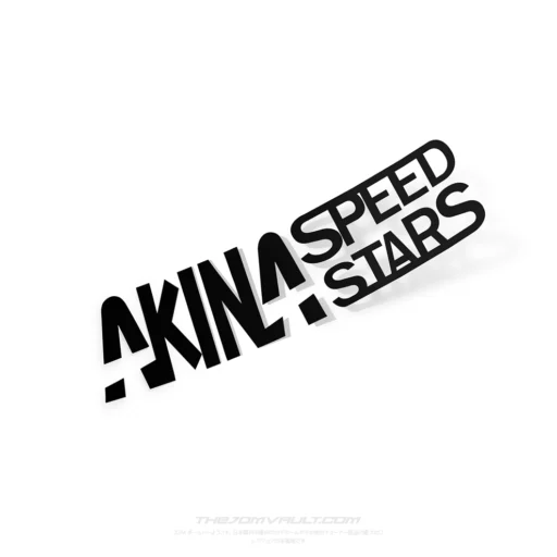 Akina Speed Stars Ver.2 Initial-D Decal Sticker