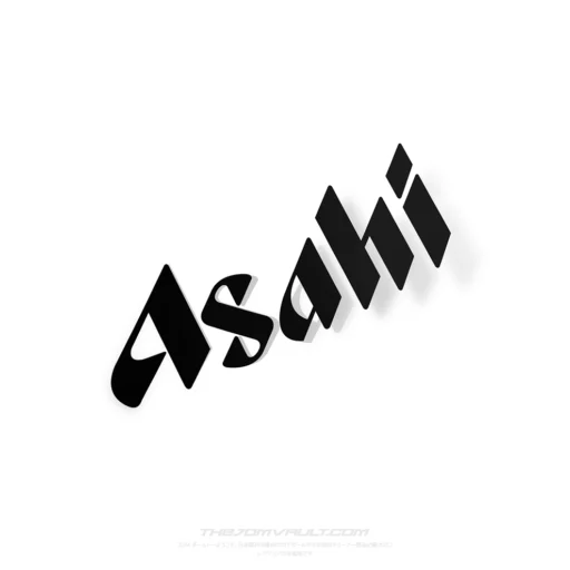Asahi Beer Decal Sticker