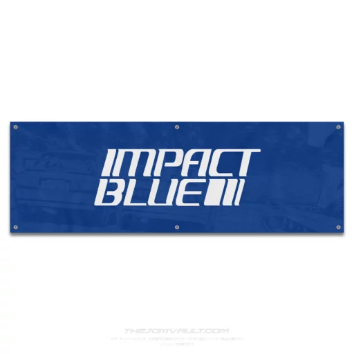 Impact Blue Initial-D Garage Workshop Banner