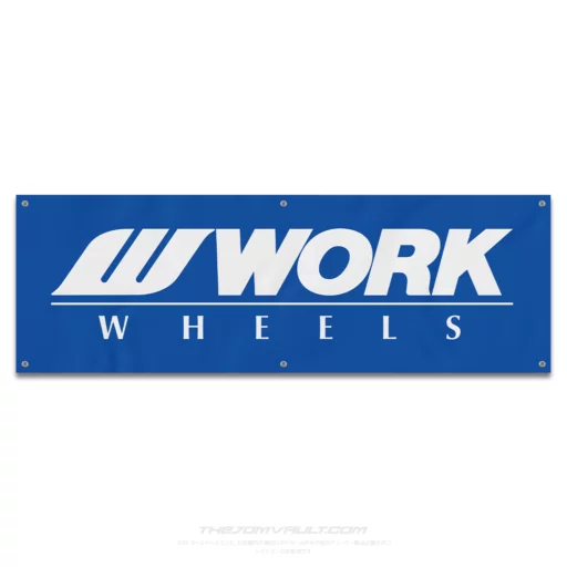 WORK Wheels Garage Workshop Banner