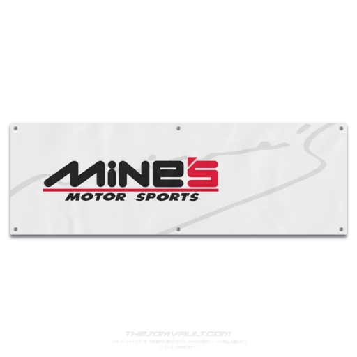Mines Motor Sports Script Garage Workshop Banner