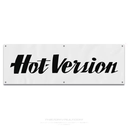 Hot Version White Garage Workshop Banner