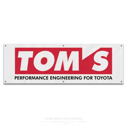 TOMS Garage Workshop Banner