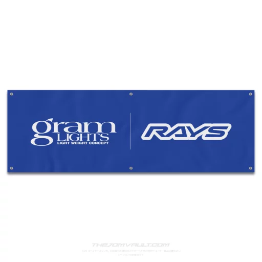 RAYS Gram Lights Garage Workshop Banner