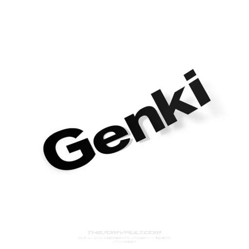 Genki Decal Sticker