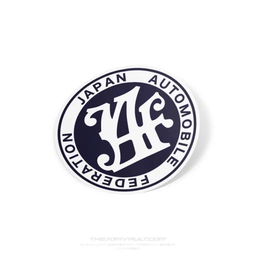 Japan Automobile Federation Decal Sticker