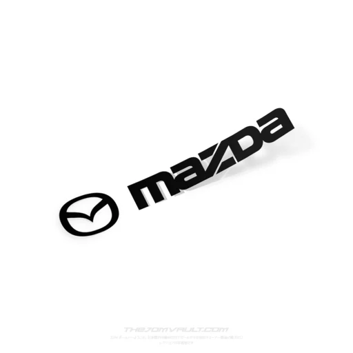 Mazda Combo Decal Sticker