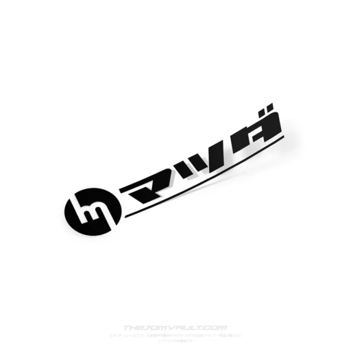 Mazda Retro Japan Decal Sticker