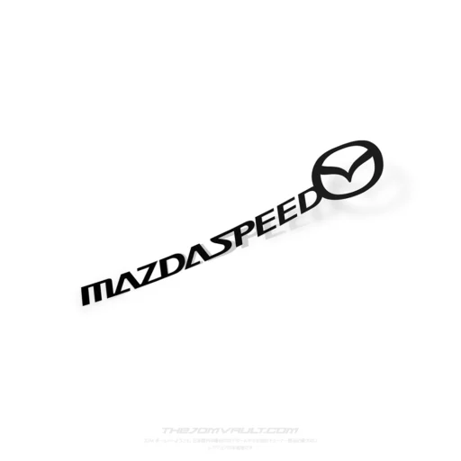 Mazdaspeed Combo Decal Sticker