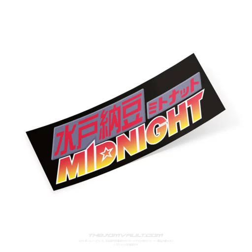 Mito Natto Wangan Midnight Decal Sticker