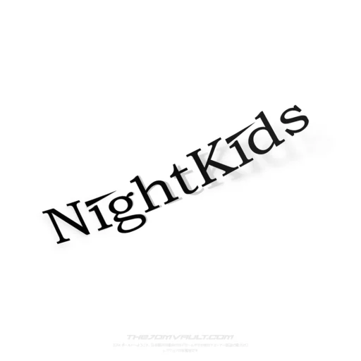 NightKids Initial-D Decal Sticker
