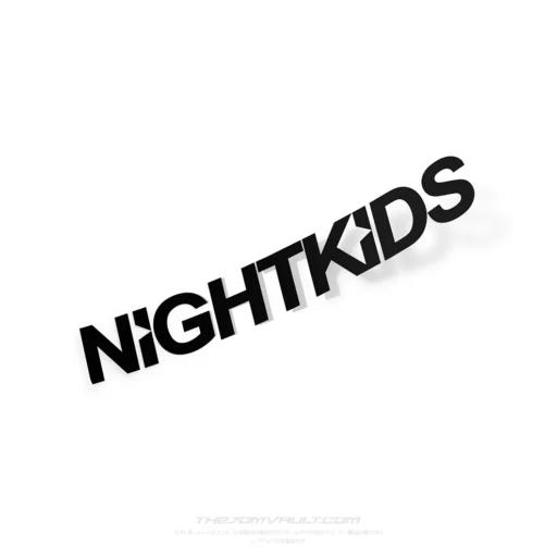 NightKids Alt Initial-D Decal Sticker