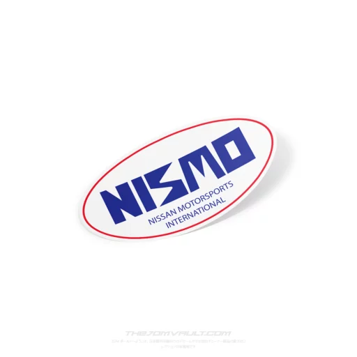 Nismo International Motorsports White Decal Sticker