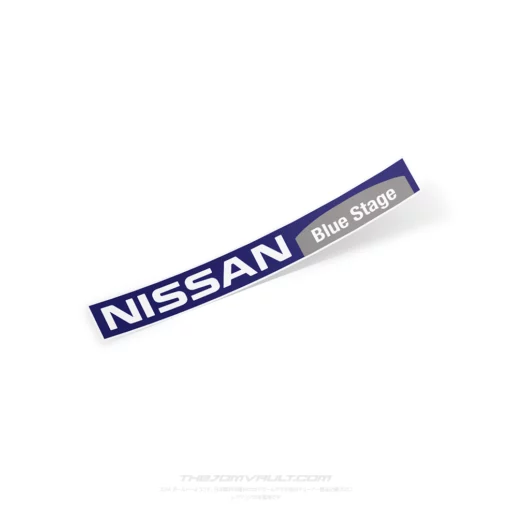 Nissan Blue Stage Decal Sticker