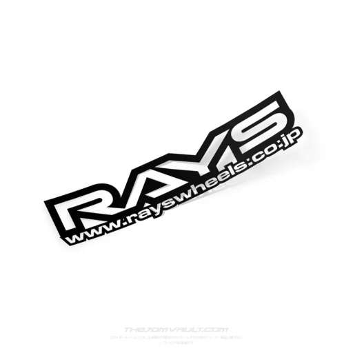www.rayswheels.co.jp Decal Sticker
