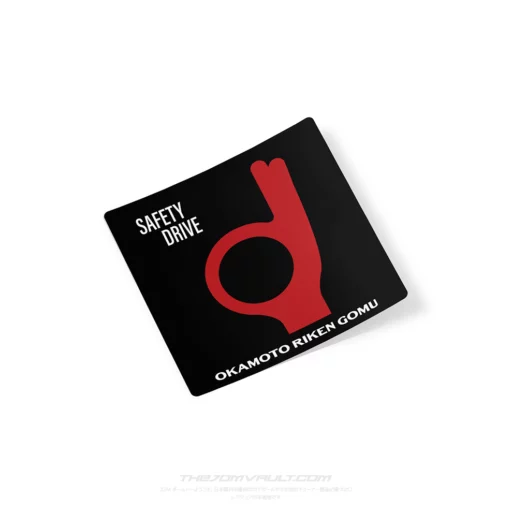 OK! ‘Okamoto Riken Gomu’ Safety Drive Decal Sticker