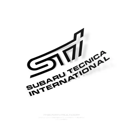 STI Subaru Tecnica International Decal Sticker