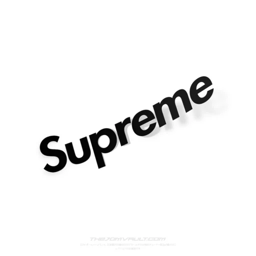 Supreme Decal Sticker