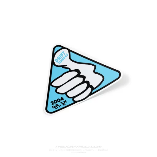 Drift Tengoku 2004 Blue Decal Sticker