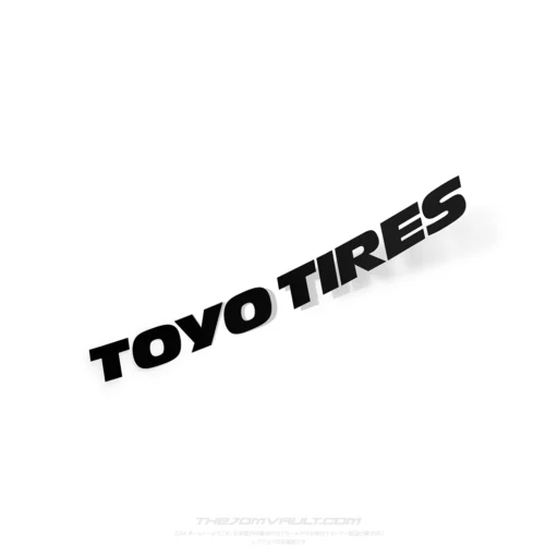 Toyo Tires Decal Sticker
