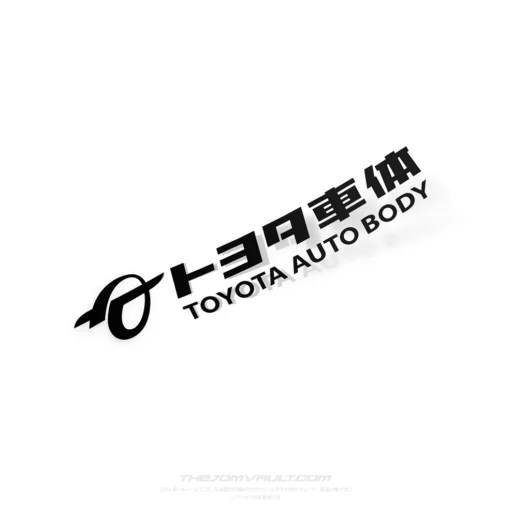 Toyota Auto Body Decal Sticker