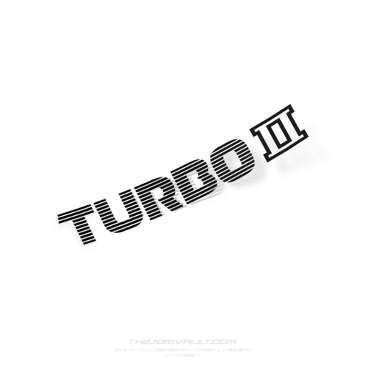 Mazda Turbo II Decal Sticker
