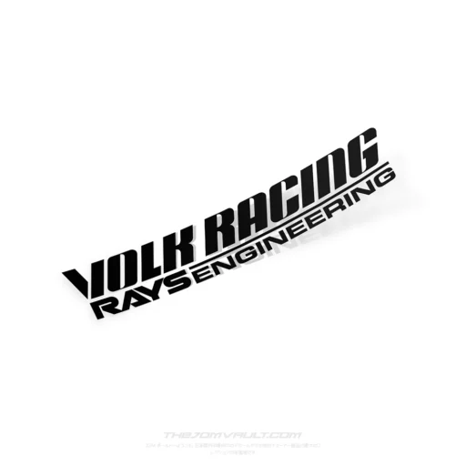 VOLK Racing RAYS Engineering Decal Sticker