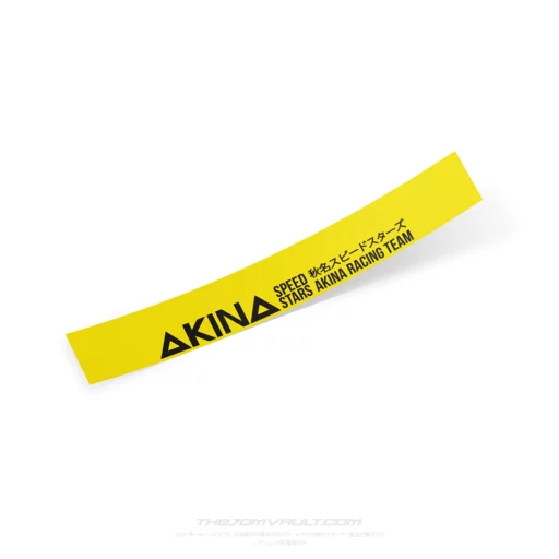 Akina Speed Stars Long Initial-D Windshield Sunstrip Banner