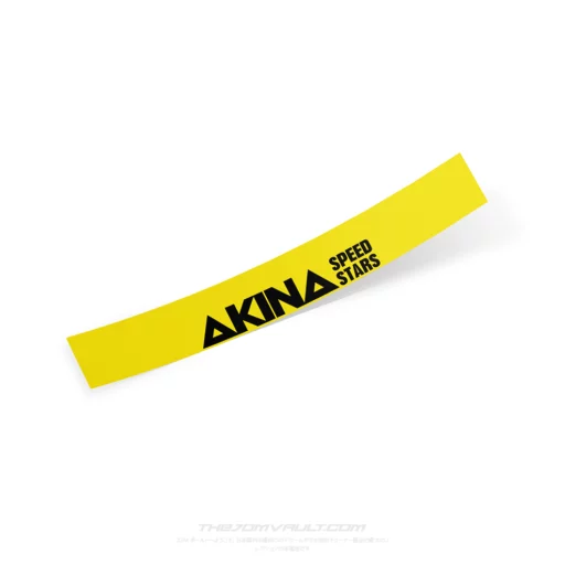 Akina Speed Stars Short Initial-D Windshield Sunstrip Banner