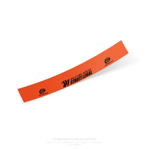 D1 Grand Prix Street Legal Windshield Sunstrip Banner