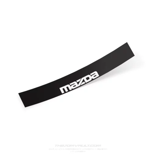 Mazda Windshield Sunstrip Banner
