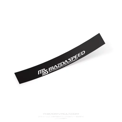 Mazdaspeed Full Windshield Sunstrip Banner