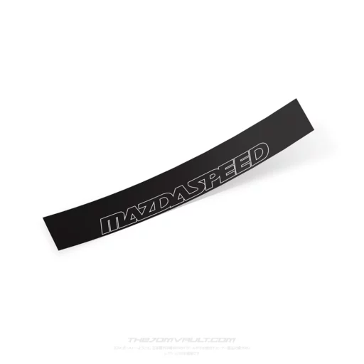 Mazdaspeed Outline Windshield Sunstrip Banner