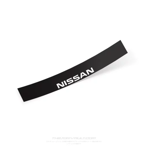 Nissan Windshield Sunstrip Banner